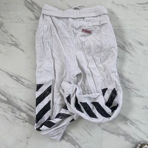 Offwhite main label pants Medium